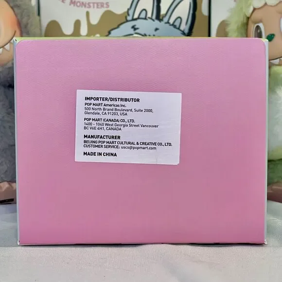 Authentic Pop Mart LABUBU Exciting Macaron THE MONSTERS Vinyl Face Blind Box